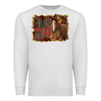 Oatmeal Heather all i want for christmas is a horse Premium Sweatshirt - RanaPortraitStore