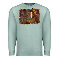 Seafoam all i want for christmas is a horse Premium Sweatshirt - RanaPortraitStore