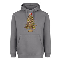 Storm Skeleton Christmas Tree Heavyweight Hoodie - RanaPortraitStore