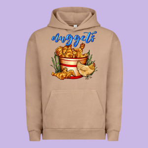 Nuggets Urban Hoodie Designed By Adodesignshop