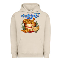 Pigment French Oak nuggets Urban Hoodie - AdoDesignShop