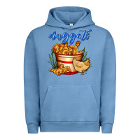 Pigment Pebble Blue nuggets Urban Hoodie - AdoDesignShop