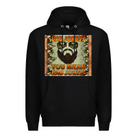 Black dad jokes you mean rad jokes Premium Hoodie - Artiststas
