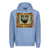 Colony Blue dad jokes you mean rad jokes Premium Hoodie - Artiststas