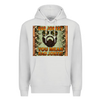 Dove Grey dad jokes you mean rad jokes Premium Hoodie - Artiststas