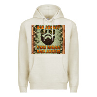 Oatmeal Heather dad jokes you mean rad jokes Premium Hoodie - Artiststas
