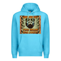 Ocean Blue dad jokes you mean rad jokes Premium Hoodie - Artiststas
