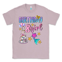 Lilac birthday girl 8 Classic Tee - BundleAndBundleShop