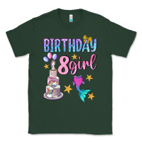 Sports Green birthday girl 8 Classic Tee - BundleAndBundleShop