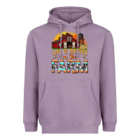 Lavender life is better on the farm with barn Heavyweight Hoodie - texasbilliewilder