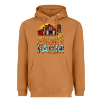 Meerkat life is better on the farm with barn Heavyweight Hoodie - texasbilliewilder