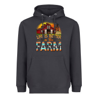 Smoke life is better on the farm with barn Heavyweight Hoodie - texasbilliewilder
