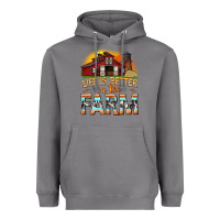 Storm life is better on the farm with barn Heavyweight Hoodie - texasbilliewilder