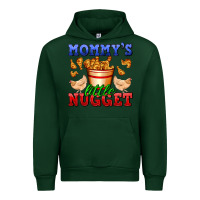 Forest Green mommy's little nugget Urban Hoodie - AdoDesignShop