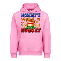 Fuchsia Pink mommy's little nugget Urban Hoodie - AdoDesignShop