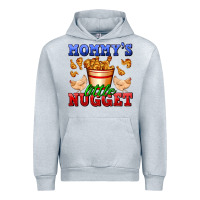 Heather Grey mommy's little nugget Urban Hoodie - AdoDesignShop