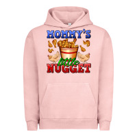 Pigment Salmon mommy's little nugget Urban Hoodie - AdoDesignShop