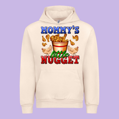 Mommy's Little Nugget Urban Hoodie Designed By Adodesignshop