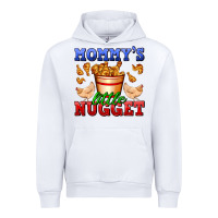 White mommy's little nugget Urban Hoodie - AdoDesignShop