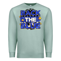 Seafoam back the blue Premium Sweatshirt - Zillion Design Studio