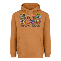 Meerkat don't stop believin' hold on to that feeling Heavyweight Hoodie - Zillion Design Studio