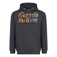 Smoke don't stop believin' hold on to that feeling Heavyweight Hoodie - Zillion Design Studio