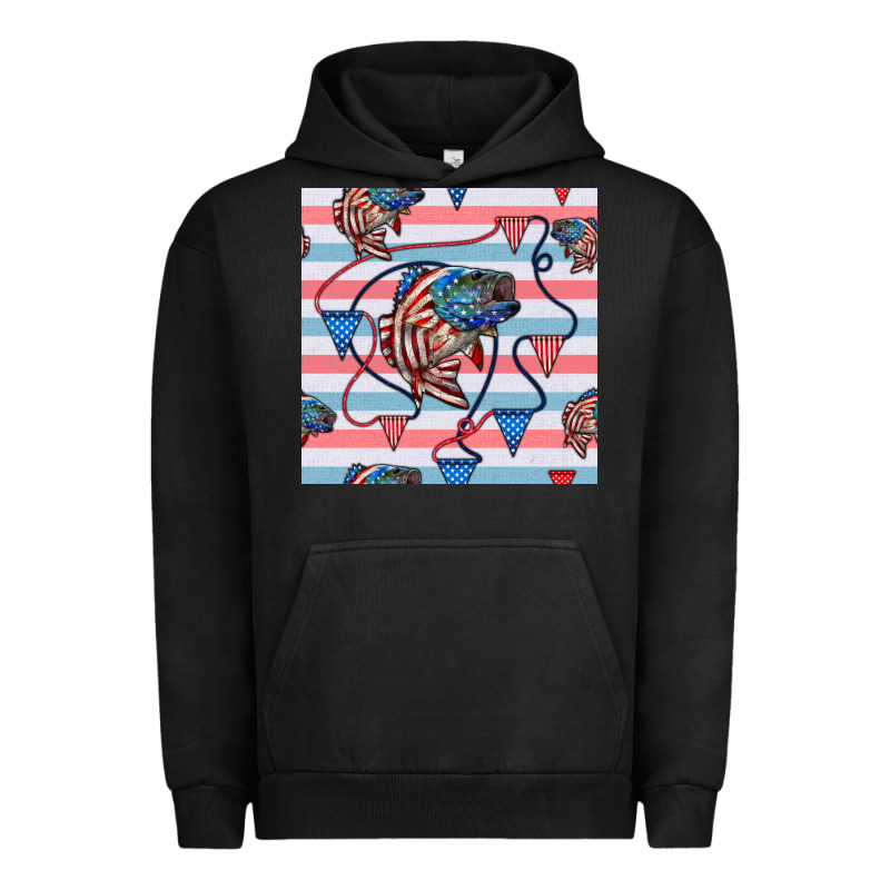 American Flag Bass Urban Hoodie by BundleAndBundleShop | Teevron