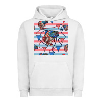 Pigment Lunar Rock american flag bass Urban Hoodie - BundleAndBundleShop