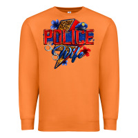 Carrot police wife with lightning bolt Premium Sweatshirt - Zillion Design Studio