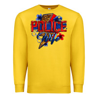 Lemon police wife with lightning bolt Premium Sweatshirt - Zillion Design Studio