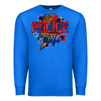 True Royal police wife with lightning bolt Premium Sweatshirt - Zillion Design Studio