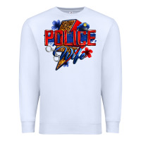 White police wife with lightning bolt Premium Sweatshirt - Zillion Design Studio