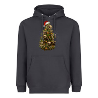 Smoke Skeleton merry christmas tree Heavyweight Hoodie - RanaPortraitStore