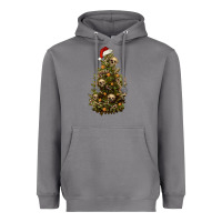 Storm Skeleton merry christmas tree Heavyweight Hoodie - RanaPortraitStore
