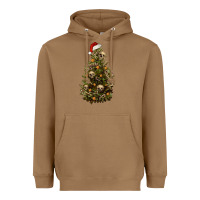Toasted Coconut Skeleton merry christmas tree Heavyweight Hoodie - RanaPortraitStore
