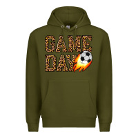 Army Green game day soccer Premium Hoodie - JahusDesignShop