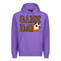 Purple game day soccer Premium Hoodie - JahusDesignShop