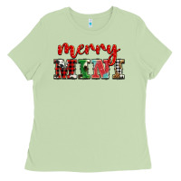 Matcha christmas merry mini Ladies Tee - BarkalooDesign
