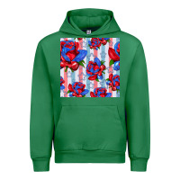 Emerald patriotic roses Urban Hoodie - BundleAndBundleShop