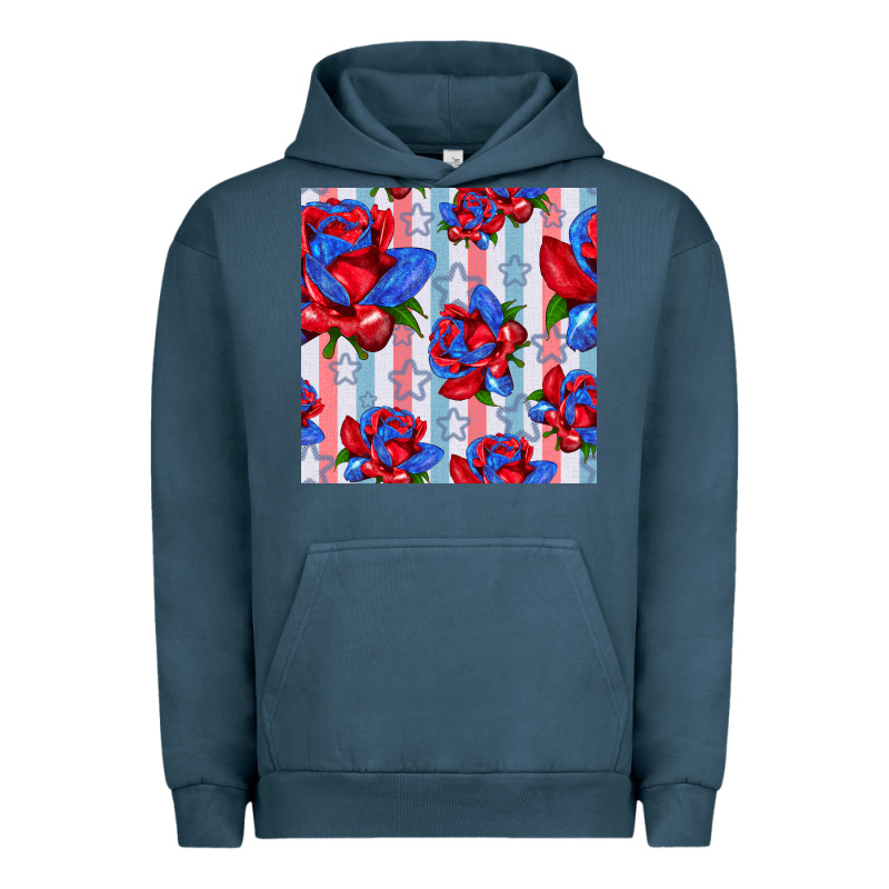 Patriotic Roses Urban Hoodie by BundleAndBundleShop | Teevron