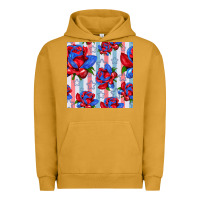 Pigment Peanut Butter patriotic roses Urban Hoodie - BundleAndBundleShop