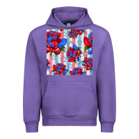 Tulip patriotic roses Urban Hoodie - BundleAndBundleShop