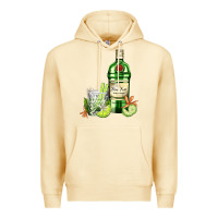 Pina Colada gin tonic bottle and cocktail Premium Hoodie - AdoDesignShop