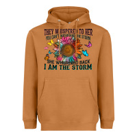 Meerkat they whispered to her you can't withstand the stor Heavyweight Hoodie - Zillion Design Studio
