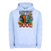 Pigment Grape Ice hippie soul with caravan and flowers Urban Hoodie - Artiststas