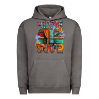 Pigment Tornado hippie soul with caravan and flowers Urban Hoodie - Artiststas