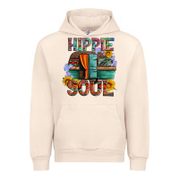 Sandshell hippie soul with caravan and flowers Urban Hoodie - Artiststas