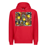 Red lacrosse Premium Hoodie - JahusDesignShop