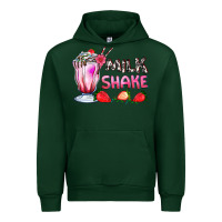 Forest Green milkshake with strawberry Urban Hoodie - AdoDesignShop
