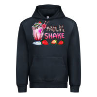 Navy milkshake with strawberry Urban Hoodie - AdoDesignShop